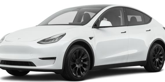 TESLA MODEL Y 2021 5YJYGDEE9MF098737 image
